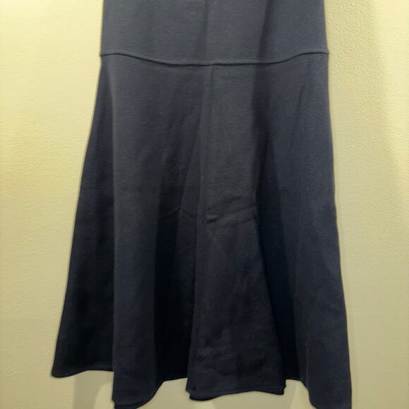 NWT OGL Wool-Like Flared Maxi Skirt – Navy – Size XS - Picture 11 of 15